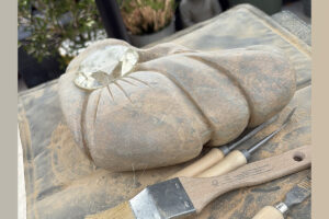 beeldhouwen, stenen beelden, stone sculpture, Mira Beker, art, speksteen