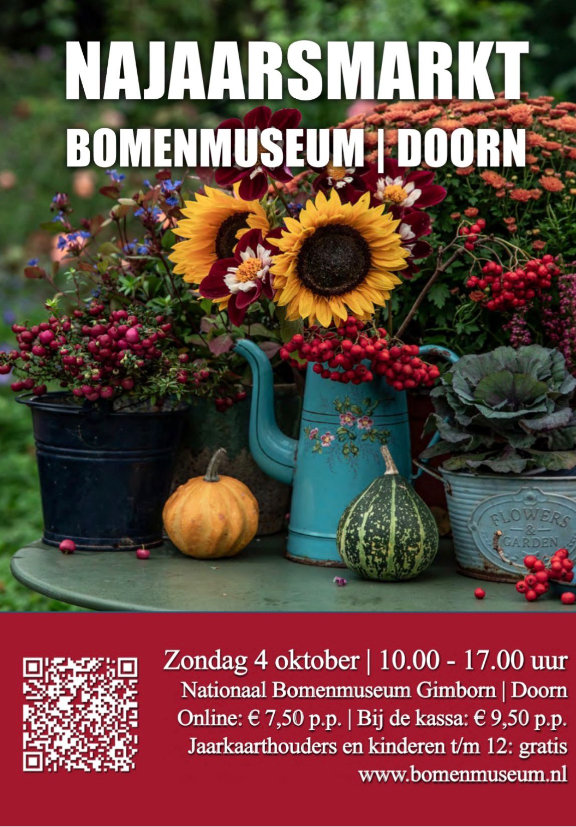 bomenmuseum, najaarsmarkt, kunst, ambacht, markt, leuke uitjes.